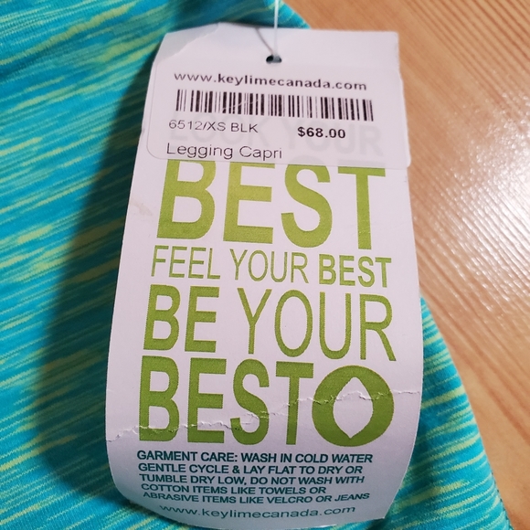 Xs Keylime Capris. - Picture 3 of 3